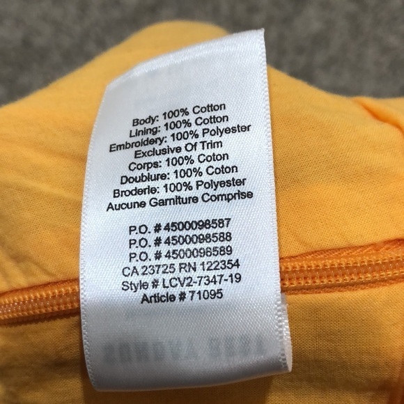 Sunday Best Skirt Size 4 Orange Embroidered Mini - Picture 8 of 9